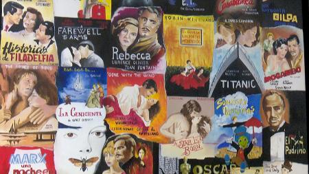 Imagen Un centenar de carteles de cine pintados a mano toman la Biblioteca...