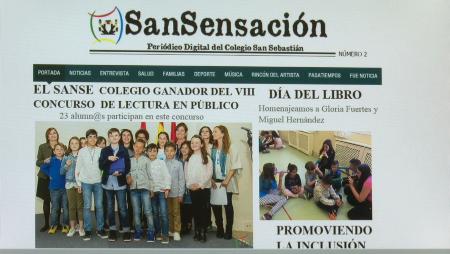 Imagen Los alumnos del CEIP San Sebastián crean una emisora de radio y editan...