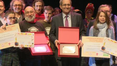 Imagen F. Corella y Radio Utopía recibieron los XXII Premios Rodríguez El Viejo