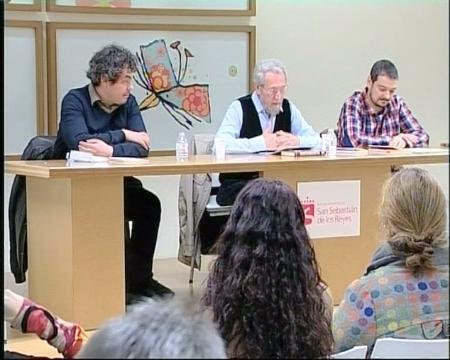 Imagen Moncho Otero y J. Álvaro Gómez presentaron en Sanse sus respectivos...