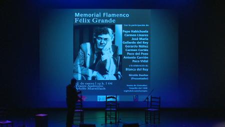 Imagen Sentido homenaje flamenco a Félix Grande en Sanse