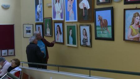 Imagen El Centro de Mayores Gloria Fuertes acoge la exposición de pinturas al...