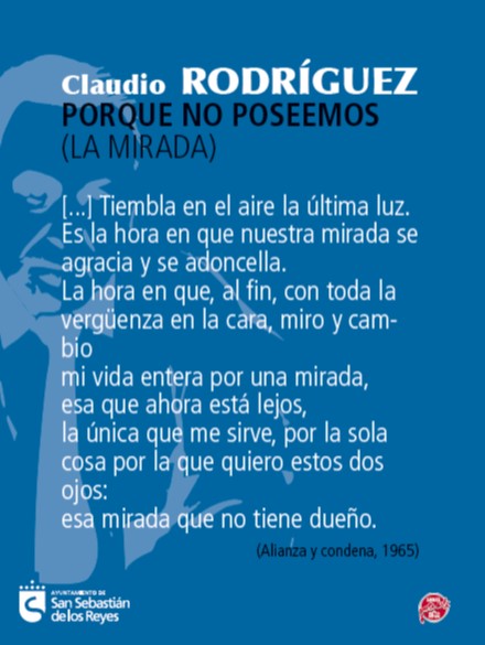 Imagen Sanse con la Poesía (2019) - Claudio Rodriguez
