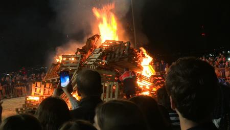 Imagen Diversión en el Espacio Abierto y concierto en la Noche de San Juan para la juventud de Sanse