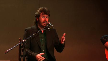 Imagen El cantaor Gregorio Moya brilla en la Cátedra de Flamenco Félix Grande de Sanse