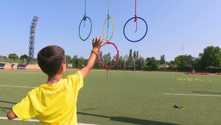 Imagen Multideporte y muchas actividades acuáticas en el veterano campus de atletismo