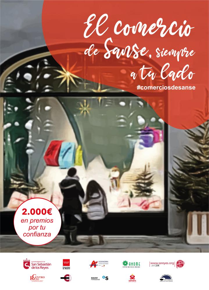 Imagen Comprar esta Navidad en el comercio de barrio de Sanse tiene premio