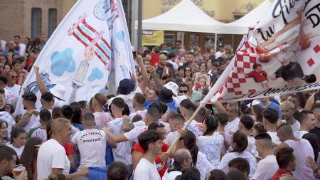 Imagen Las peñas, pregoneras de las Fiestas de Sanse 2023