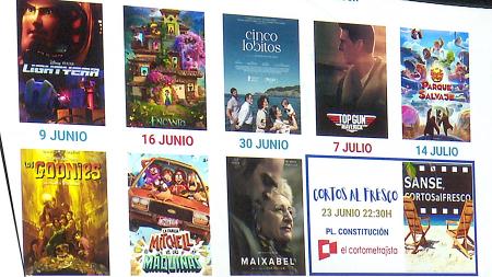 Imagen Sanse vive su verano con nueve 'viernes de cine'