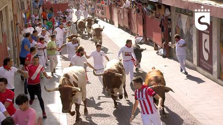 Imagen Carreras largas, templadas y con doblete en el sexto encierro de San Sebastián de los Reyes