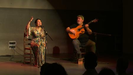 Imagen Y volvió la Cátedra Flamenca Félix Grande de San Sebastián de los Reyes con la artista Ana Fargas