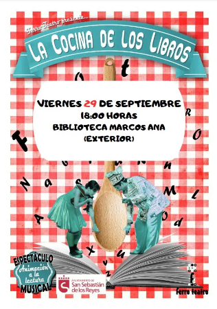 Teatro musical: La cocina de los libros