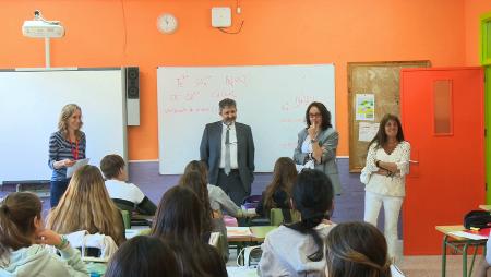 Imagen El instituto Gonzalo Torrente Ballester encara el nuevo curso con la ilusión por las nubes