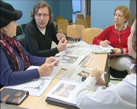 Imagen Un taller de prensa para mujeres