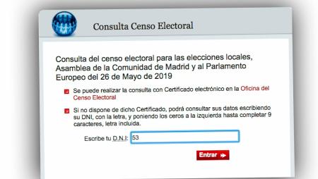 Imagen Elecciones 26M: consulta y reclamaciones sobre datos censales hasta el...