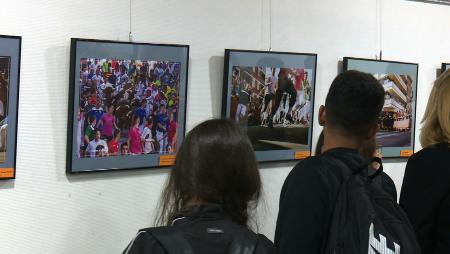 Imagen Las mejores fotografías de los encierros de Sanse 2019 salen a exposición