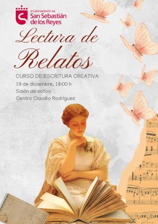 Cartel A3 Lectura de relatos- 19 diciembre
