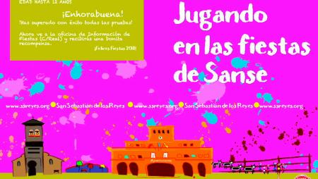 Imagen El Juego de las Fiestas, una yincana para los niños y niñas de Sanse