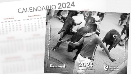 Imagen Consigue tu Calendario 2024 con las mejores imágenes de los encierros de...