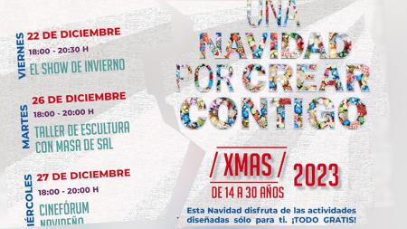 Imagen Música, cine, talleres y rutas navideñas para los jóvenes de Sanse (de 14 a 30 años)