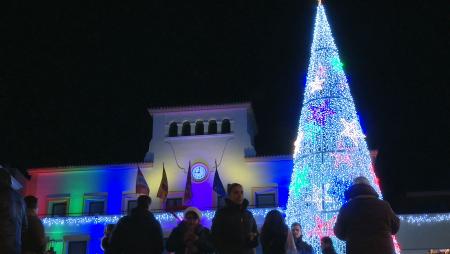 Imagen Luces navideñas, churros y villancicos para el comienzo de la Navidad en...