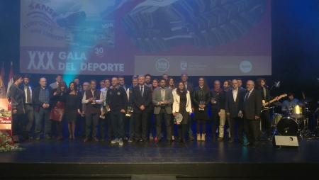 Imagen La XXX Gala del Deporte rinde homenaje a los impulsores del deporte local