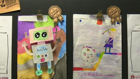 Imagen Dibujos de juguetes inteligentes para concienciar desde el Centro Joven de San Sebastián de los Reyes