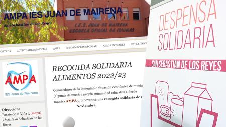 Imagen El IES Juan de Mairena pide colaboración para su recogida solidaria