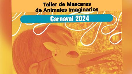 Imagen Animales imaginarios en el taller de carnaval de la biblioteca Plaza de la Iglesia