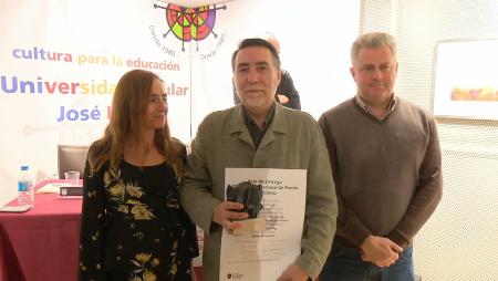 Imagen Francisco Domene recibe el XXVII Premio Nacional de Poesía José Hierro