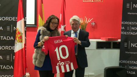 Imagen Visita institucional a la residencia del Atlético de Madrid en San Sebastián de los Reyes