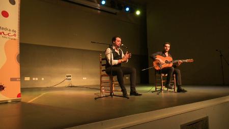 Imagen Sergio El Colorao emociona en la Cátedra de Flamenco 