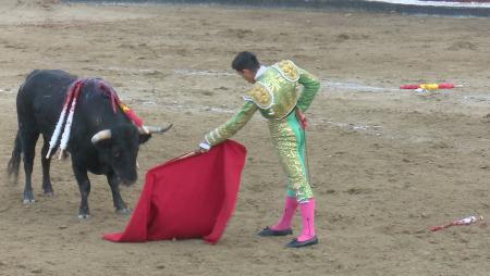 Imagen Luis David Adame triunfó en la novillada que cerraba la Feria Taurina de...