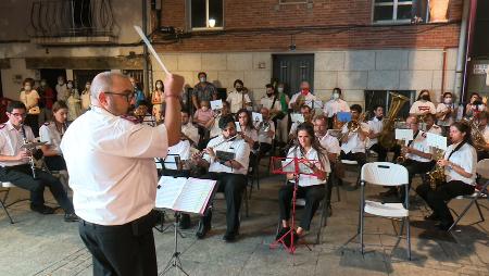 Imagen La Banda de Música de Sanse, un acompañamiento icónico e imprescindible también en fiestas