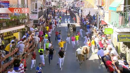 Imagen Primer encierro de las Fiestas de San Sebastián de los Reyes 2015