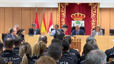 Imagen Los nuevos agentes de la Policía Local de Sanse toman posesión de sus...