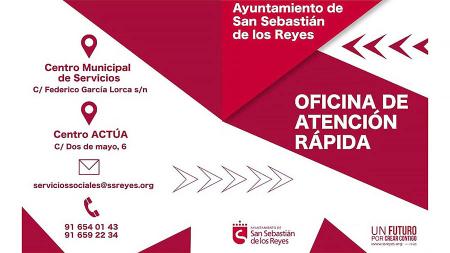 Imagen Así funciona la nueva Oficina de Atención Rápida, de trámites sociales, de San Sebastián de los Reyes