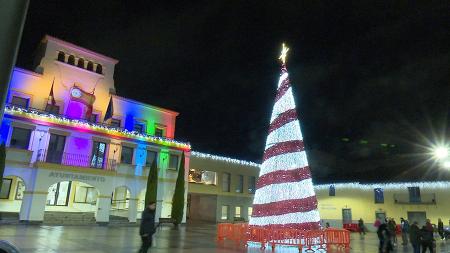 Imagen La iluminación navideña de Sanse ajusta el consumo