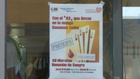 Imagen Dos días de maratón de donación de sangre en el Hospital Infanta Sofía