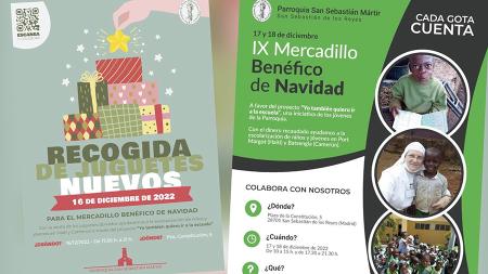 Imagen Llega el IX Mercadillo Benéfico de Navidad de la Parroquia San Sebastián Mártir