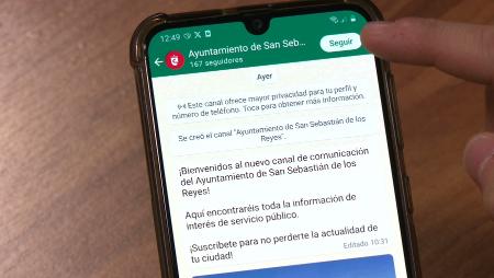 Imagen El Ayuntamiento se une a los canales de WhastApp para informar a la ciudadanía