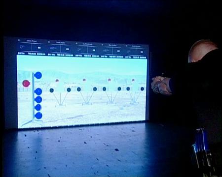 Imagen La galería de tiro de Sanse acogió la presentación nacional del simulador VIRTRA para entrenamiento policial