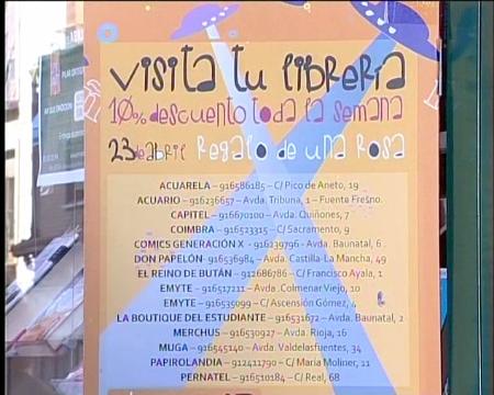 Imagen Las catorce librerías de Sanse celebran el Día del Libro