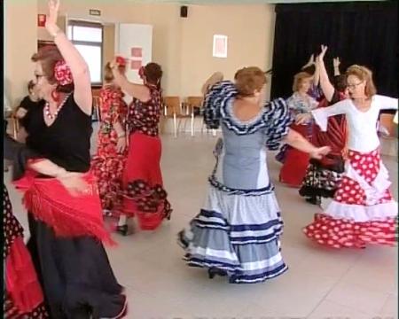 Imagen Los mayores de Sanse celebraron la Feria de Abril