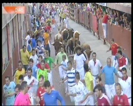 Imagen Potencia y encaste en el cuarto encierro de Sanse