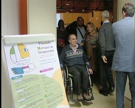 Imagen El deporte como vehículo integrador, tema de la V Jornada Municipal de Discapacidad de Sanse