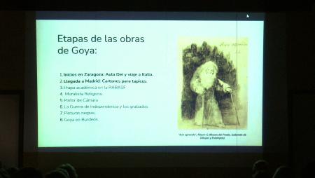Imagen La figura superlativa de Francisco de Goya deslumbra en Los Martes del Arte