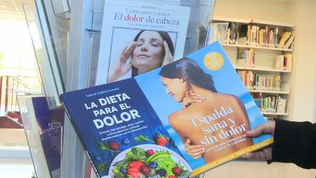 Imagen Libros para aliviar dolores y alimentarse de forma sana en la Semana de...