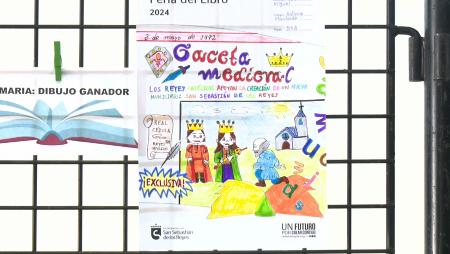 Imagen El alumnado de los coles dibuja sus momentos y personajes favoritos de la fundación de Sanse