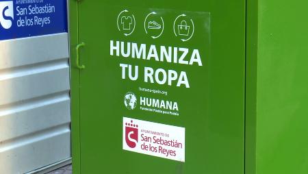 Imagen Los contenedores de Humana recuperaron 300 toneladas de textil usado en...